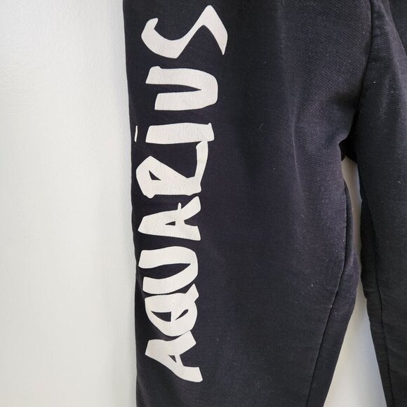 Good American Zodiac AQUARIUS Boyfriend Sweatpants Large - Picture 2 of 4